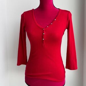 Guess Women's Red Blouse